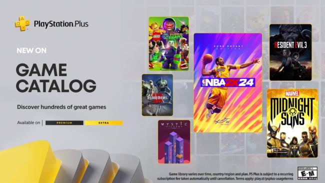 Hry na PS Plus Extra/Premium březen 2024