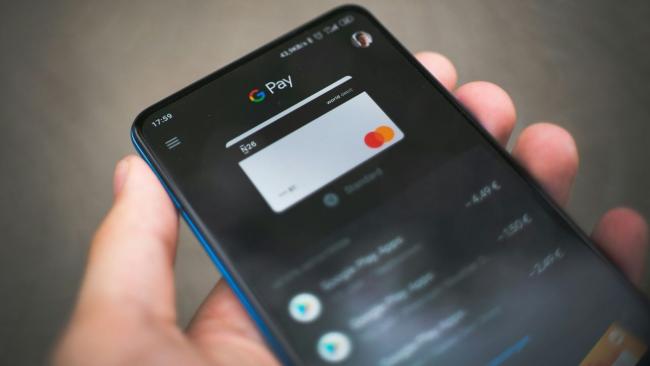 Google Pay na smartphonu