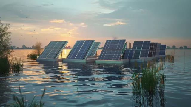 První svého druhu: plovoucí solární elektrárna s okamžitým využitím
