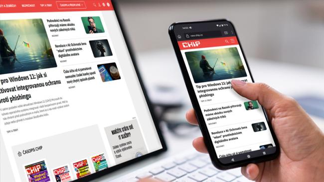 Nový web Chipu