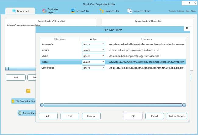 Duplicate Finder