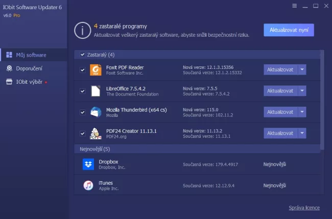 IObit Software Updater