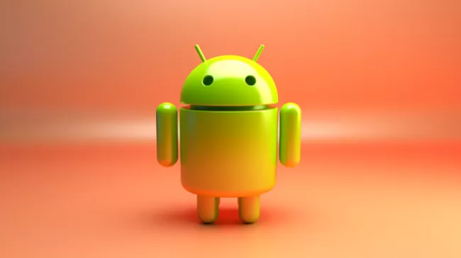 Symbolický robot Android