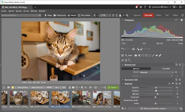 Zoner Photo Studio X