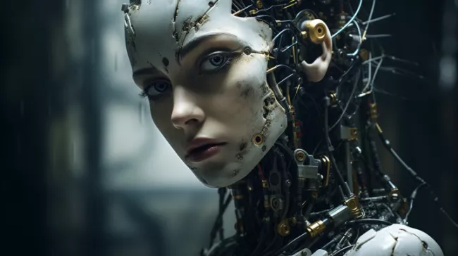 Robot s ženskou tváří