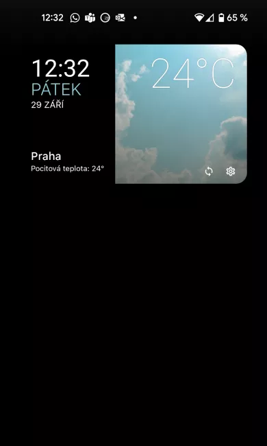 Today Weather widget