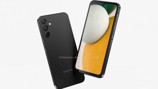 Render smartphonu Galaxy A15