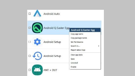 Androidová aplikace ADB AppControl