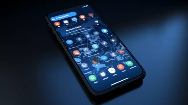 Starší androidový mobil