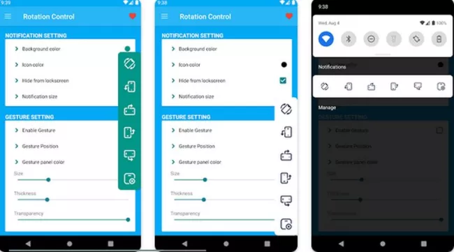 Rotation Control - Floating Ro