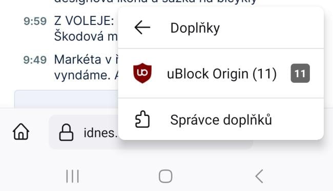 Android uBlock