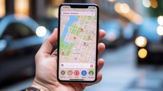 Mapy Google na smartphonu