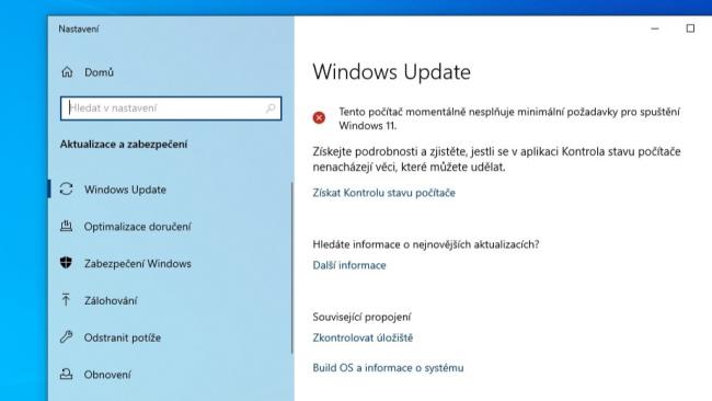 Windows 10 a služba Windows Update