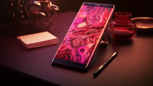 Smartphone Samsung s dotykovým perem