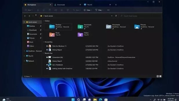 Průzkumník Windows v prostředí Windows 11