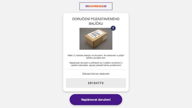 Podvodný e-mail