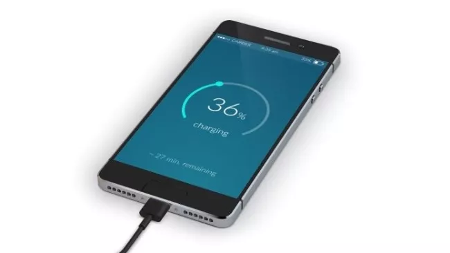 Nabíjení smartphonu