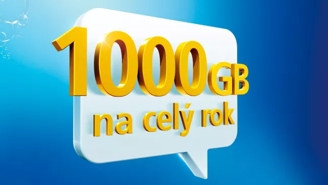Datamánie se 1 000 GB dat