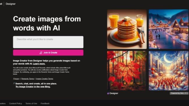 Microsoft Bing Image Creator