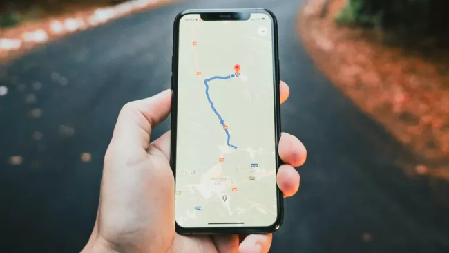 Aplikace mapa Unsplash