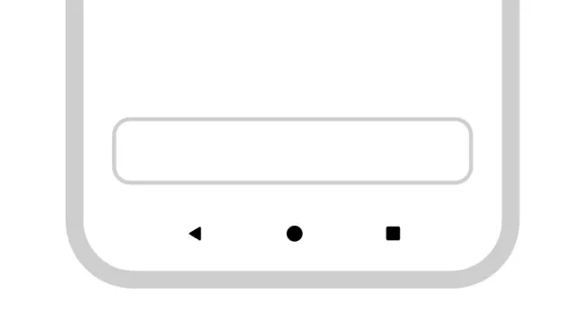 Ovládání pomocí tří tlačítek v Androidu