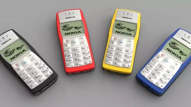 Nokia 1100 v barvách
