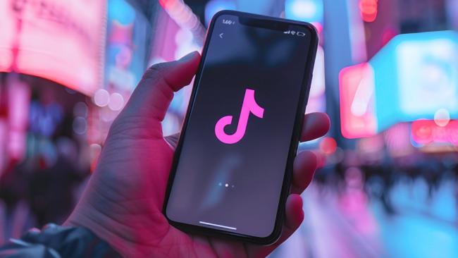 TikTok aplikace