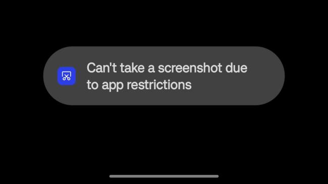 Aplikace WhatsApp blokuje snímek obrazovky