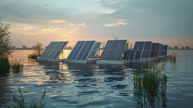 FV plovoucí elektrárna