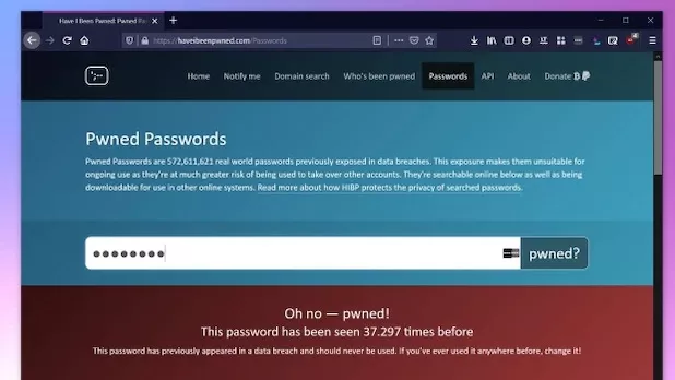Webová služba HaveIBeenPwned
