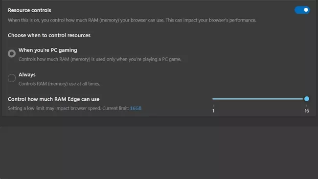 Nová funkce v Microsoft Edge pro limitaci využívání paměti RAM