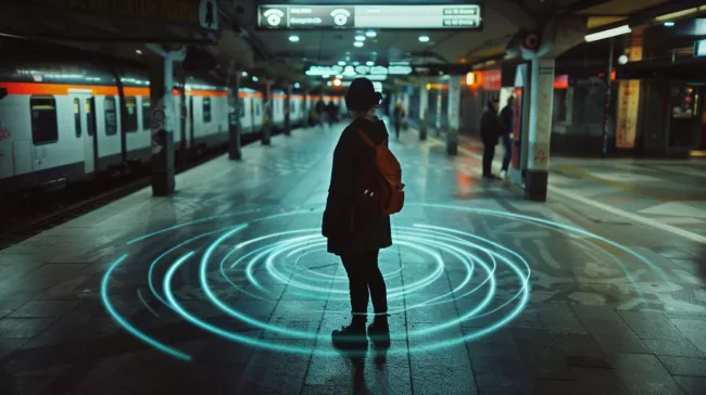 Lokalizace uživatele v metru