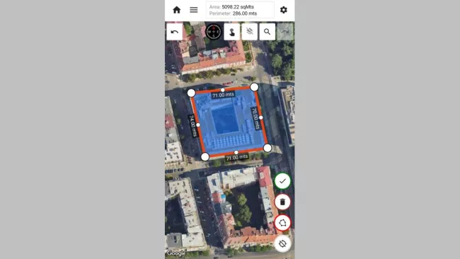 Mapulator GPS Field Measure