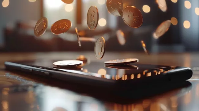 Peníze ze smartphonu