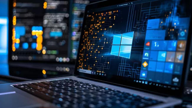 Datový únik z laptopu s Windows