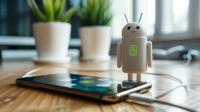 Nabíjení Android telefonu