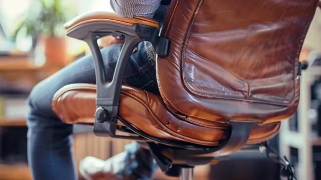 Kancelářská židle, ilustrační