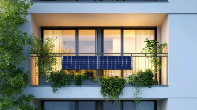 Balkonová fotovoltaika