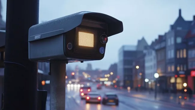 Kamera pro rozpoznání obličeje v Dánsku