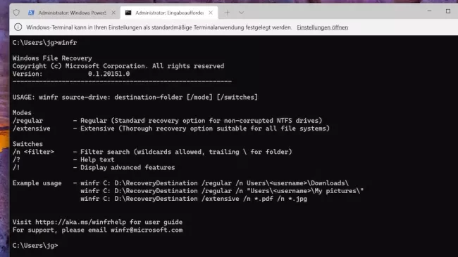 Práce v příkazovém řádku