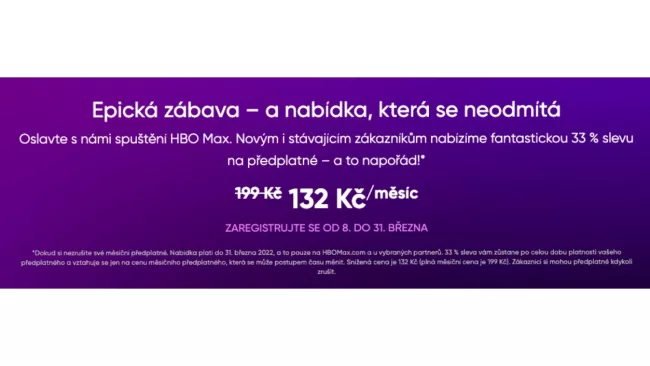 Ukázka zaváděcí slevy z března 2022