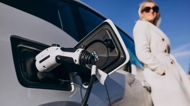 Nabíjení elektrovozu