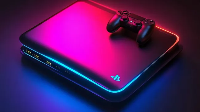 Koncept PlayStation 6 podle AI