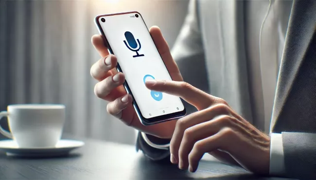 Hlasové vyhledávání na mobilu