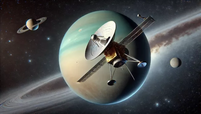 Sonda Voyager prolétá kolem Uranu