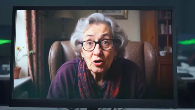 Důchodkyně dAIsy O2