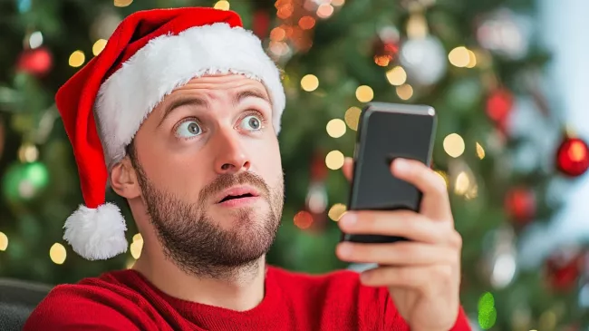 Nový telefon o Vánocích