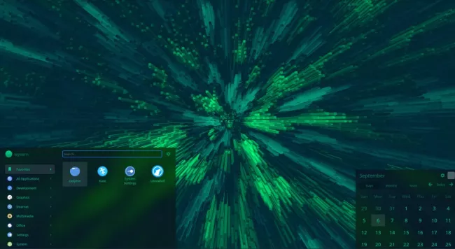 Desktop Linuxu CachyOS