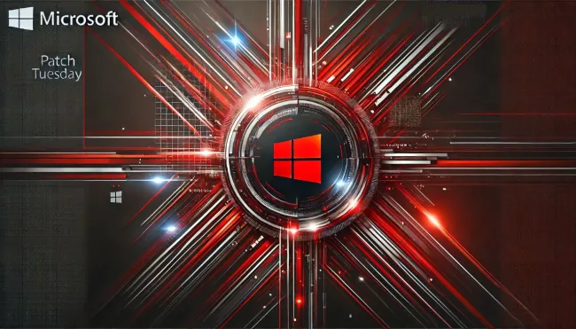 Koláž s tématikou Windows