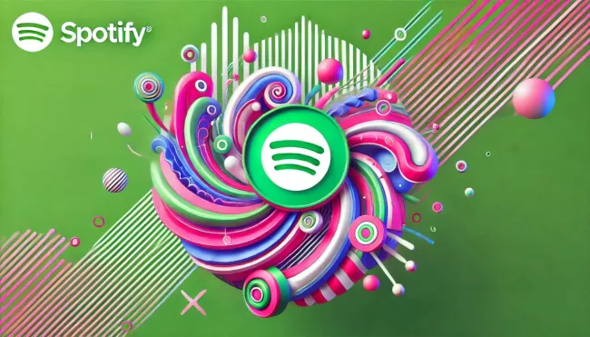 Motiv s logem Spotify